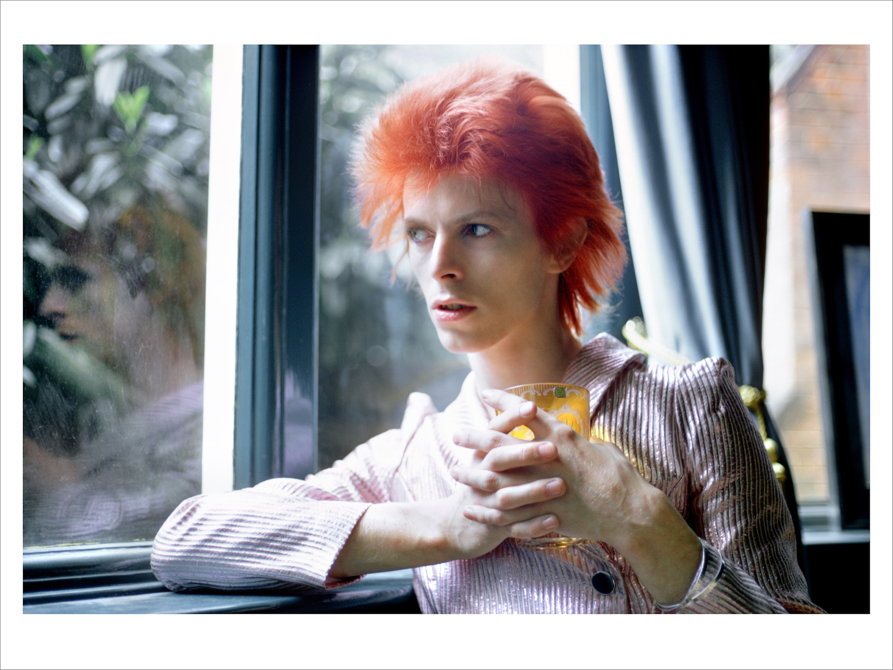 David Bowie at Haddon Hall, 1972. Photograph by Mick Rock.